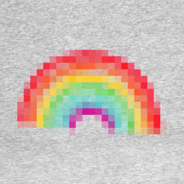 8 bit Rainbow by batwitharaygun